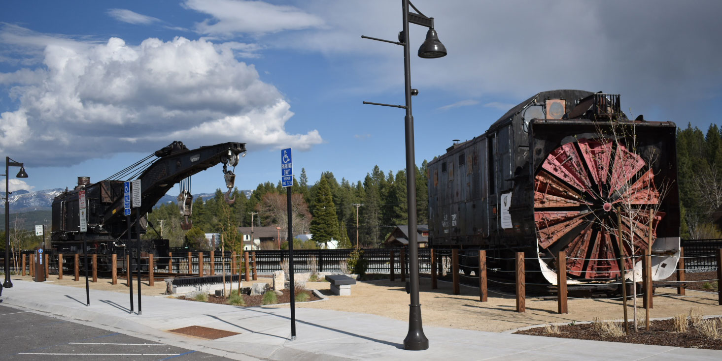 Truckee Railyard Display